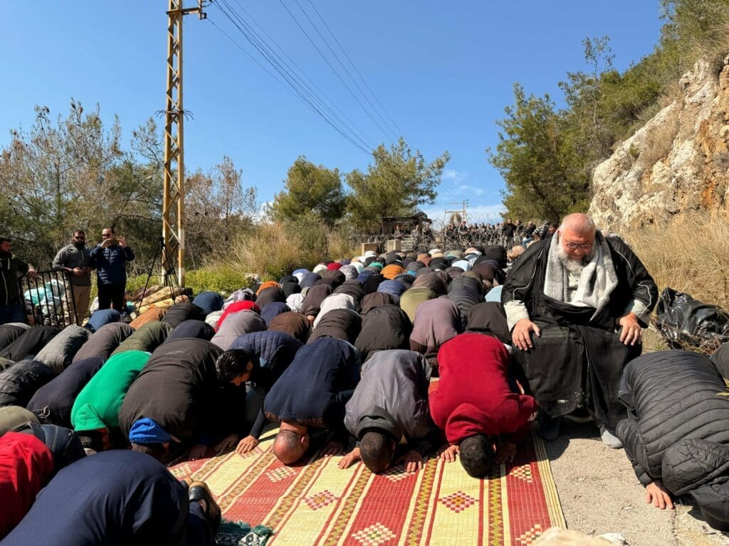 اعتصام أمام سجن رومية