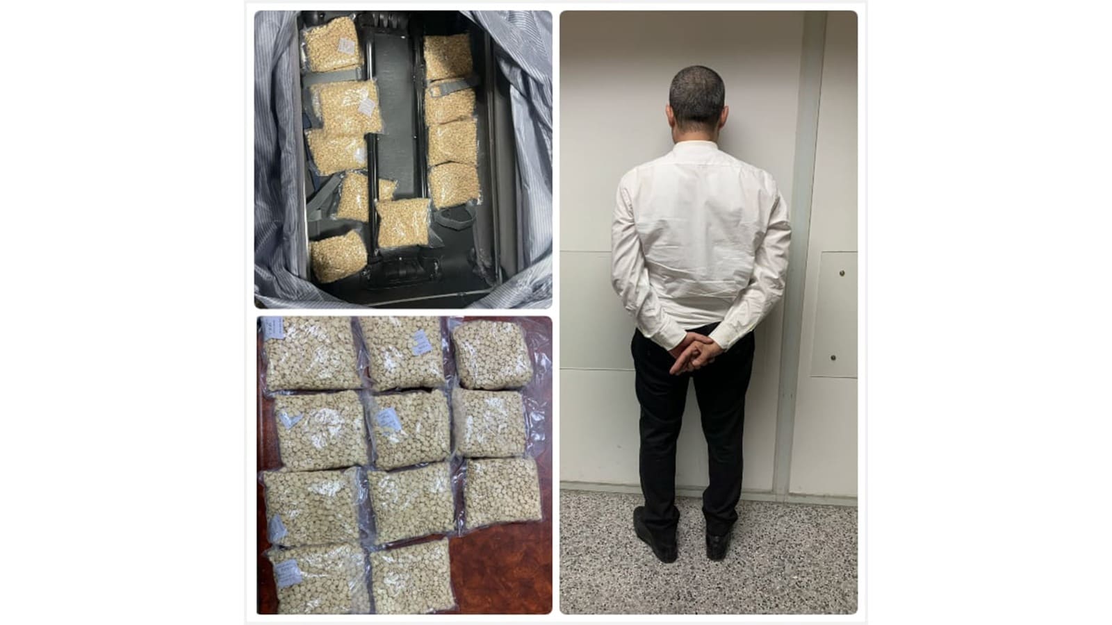 أردني حاول تهريب الكبتاغون من مطار بيروت فألقي القبض عليه