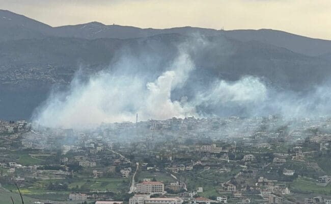 لبنان- سلسلة غارات وتفجير منازل في الخيام وامتداد القصف إلى النبطية وجزين