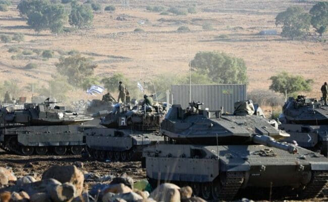 إسرائيل تُخطط لعملية برية كبيرة في غزة قبل الحل السياسي