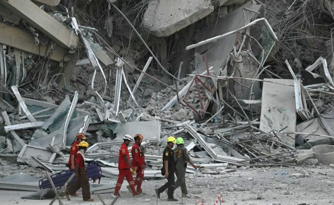 ارتفاع حصيلة الضحايا في زلزال ميانمار