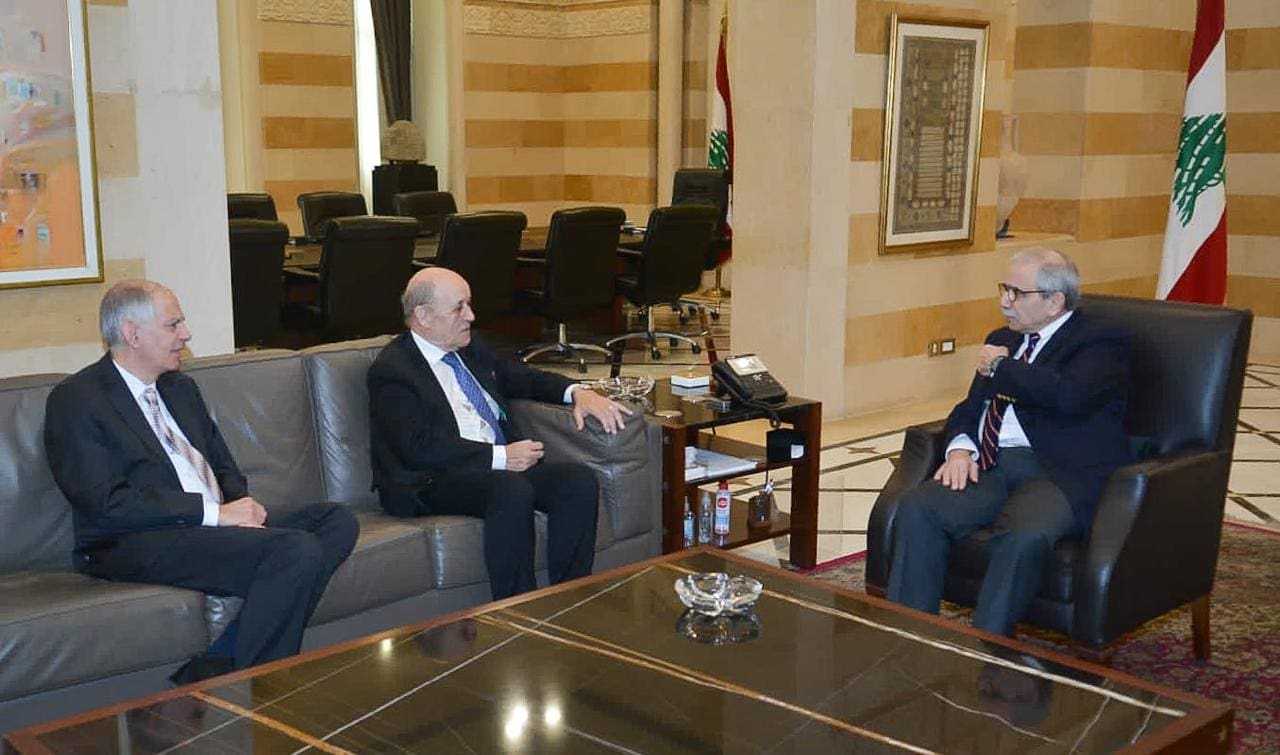 لبنان- لقاء بين سلام ولودريان وإعادة الإعمار موضع بحث