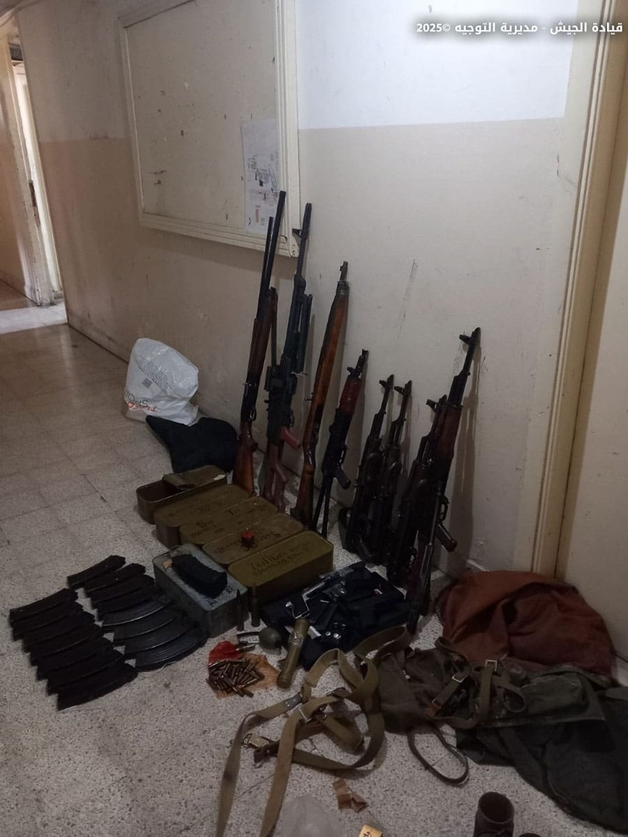 الجيش اللبناني يعلن عن حصيلة التوقيفات بعد الحملة الأمنية