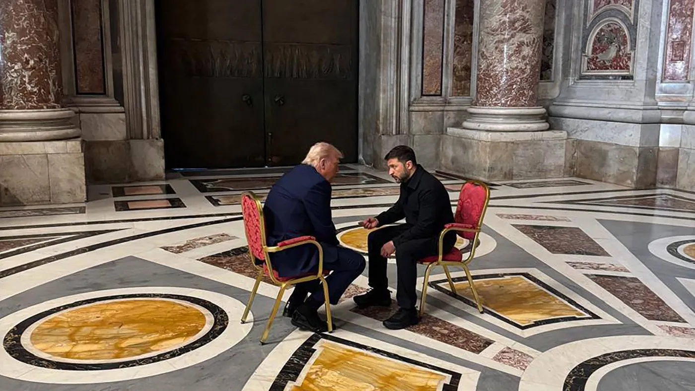 كواليس لقار ترامب - زيلينسكي: الأغرب وبطلب من الرئيس الأميركي