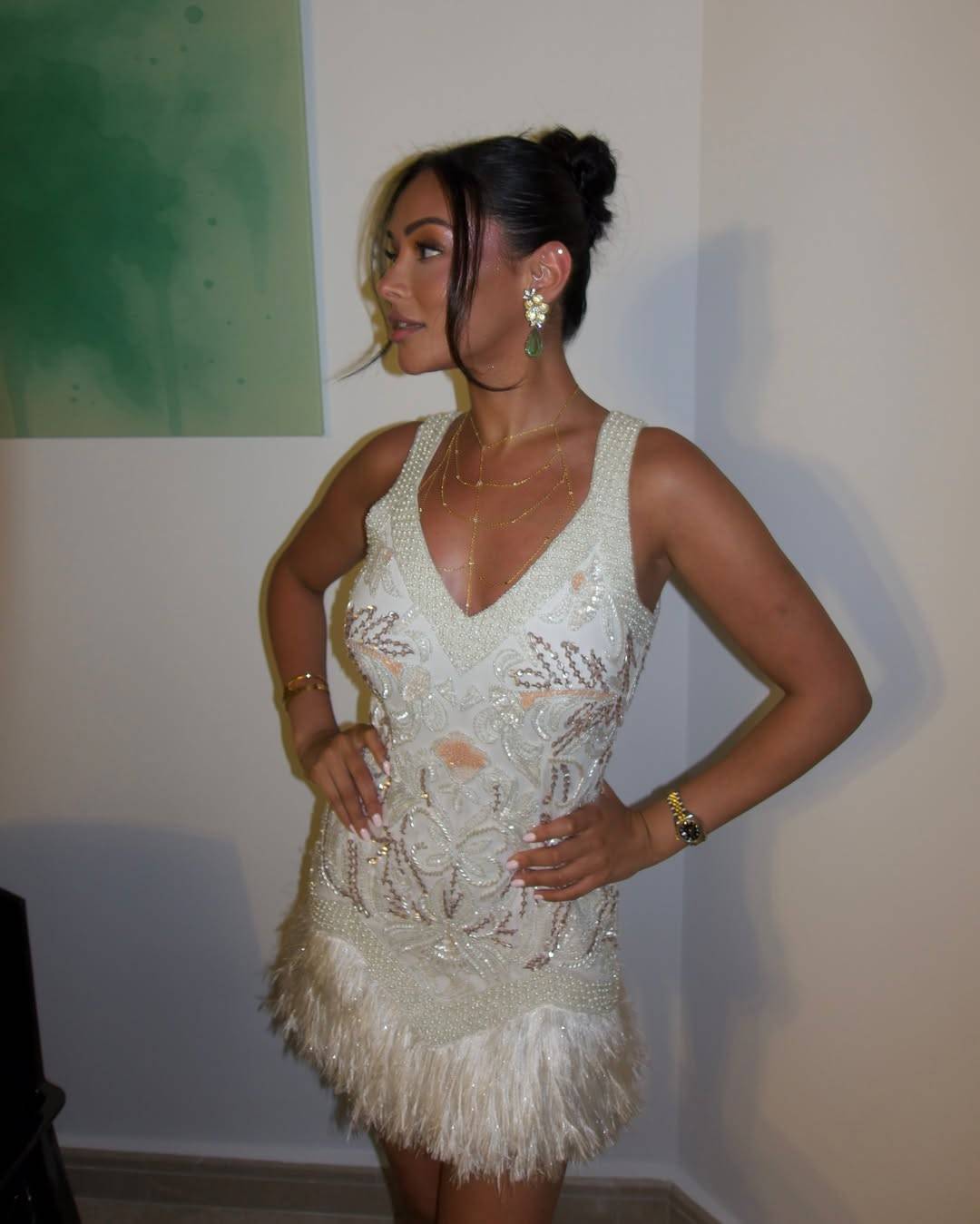 إطلالات شوق الهادي في لبنان: أناقة صيفية تخطف الأنظار