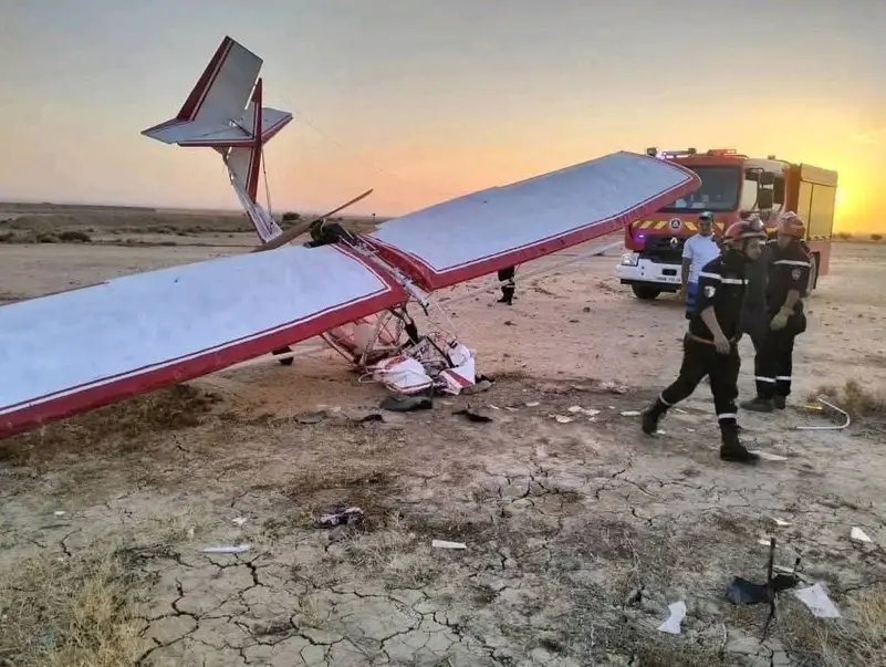 وفاة مهندس جزائري أثناء محاولة التحليق بطائرته التي صنعها بنفسه