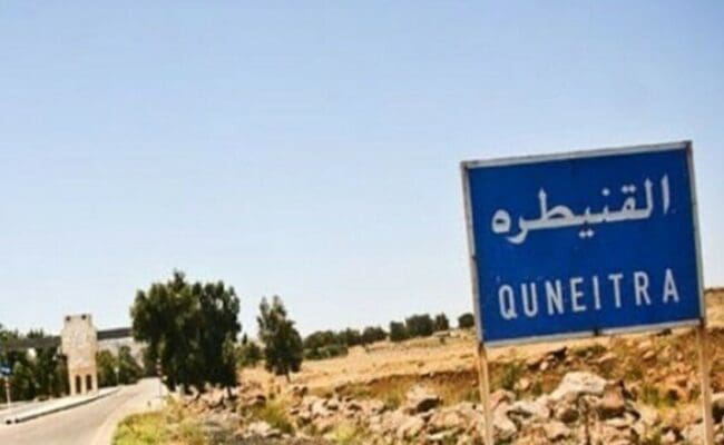 توغل إسرائيلي جديد في القنيطرة