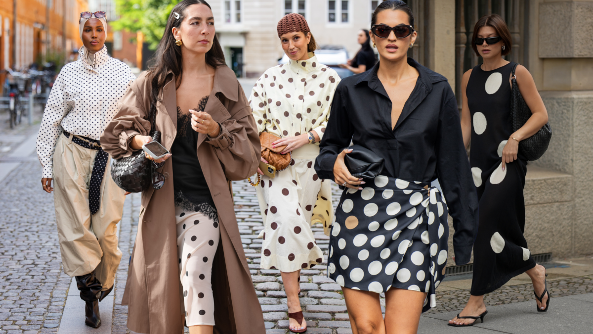 موضة البولكا دوت صيحة الخريف المقبل
