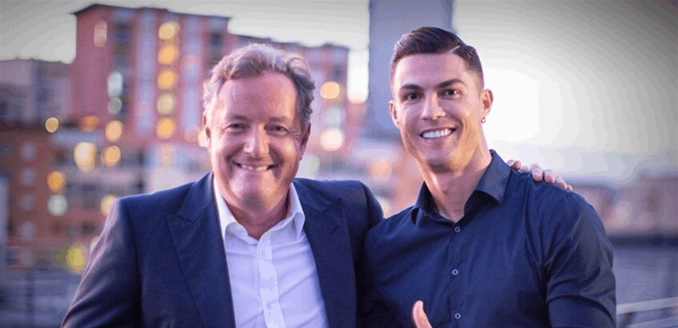 كريستيانو رونالدو يستعد لمقابلة حاسمة مع بيرس مورغان