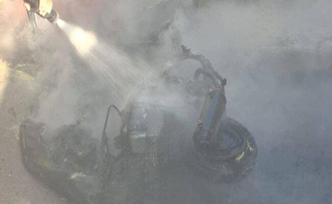 لبنان-استهداف دراجة نارية في بلدة كونين