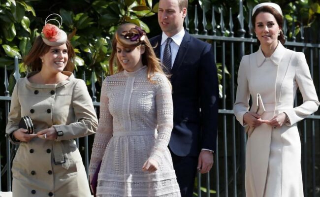 قصر كنسينغتون ينفي شائعات عن تهديد الأمير ويليام بتجريد الأميرتين يوجيني وبياتريس من ألقابهما