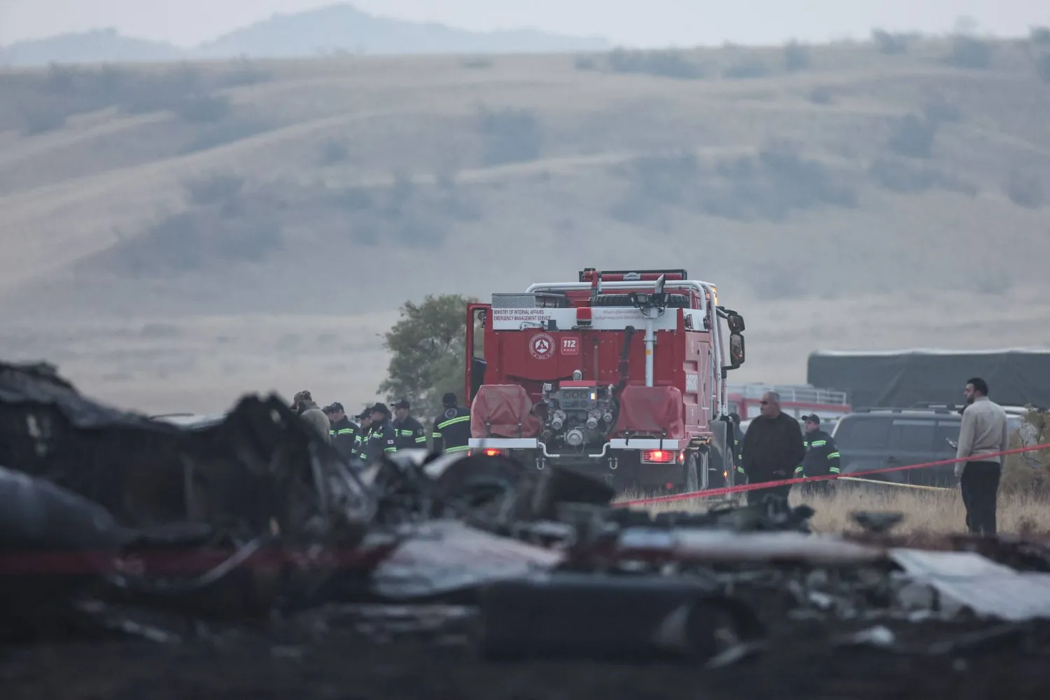 إردوغان يعلن العثور على الصندوق الأسود لطائرة الشحن المنكوبة ومواصلة التحقيقات