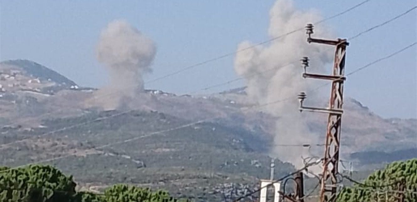 لبنان- بالصورة: غارات إسرائيلية على البقاع