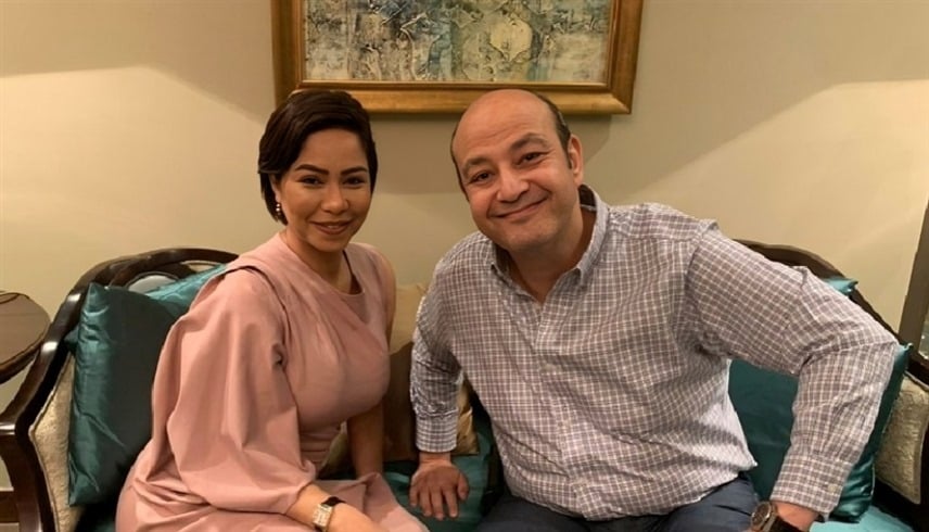 عمرو أديب يوجه رسالة مؤثرة لشيرين عبدالوهاب