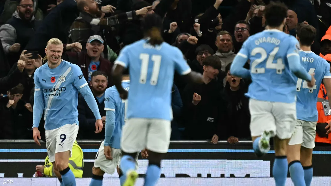 مانشستر سيتي يستعيد بريقه بثلاثية في مرمى بورنموث ويتقدّم إلى وصافة الدوري الإنجليزي