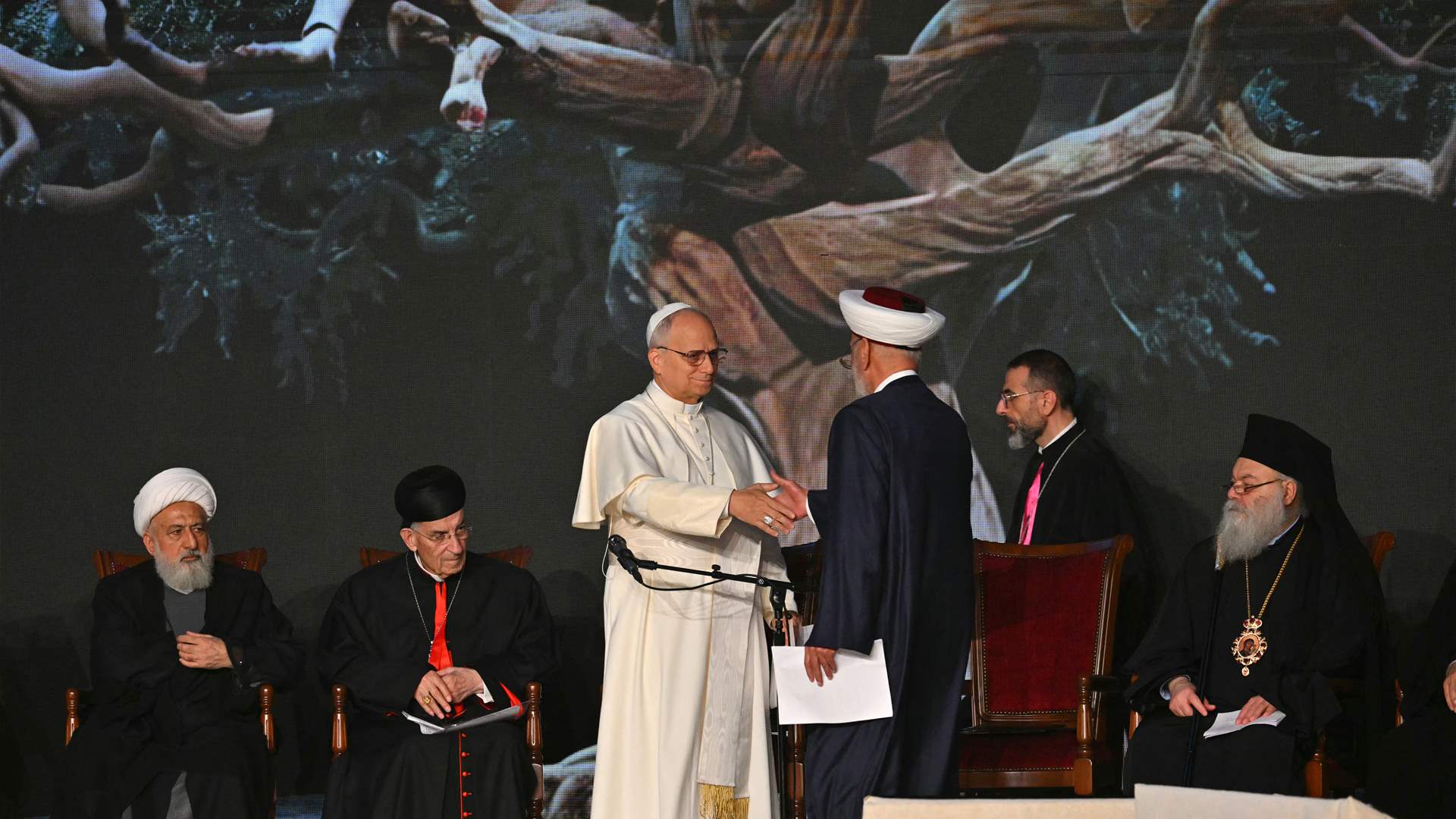 البابا لاوون من ساحة الشهداء: لبنان نموذج للعيش المشترك والحوار بين الأديان