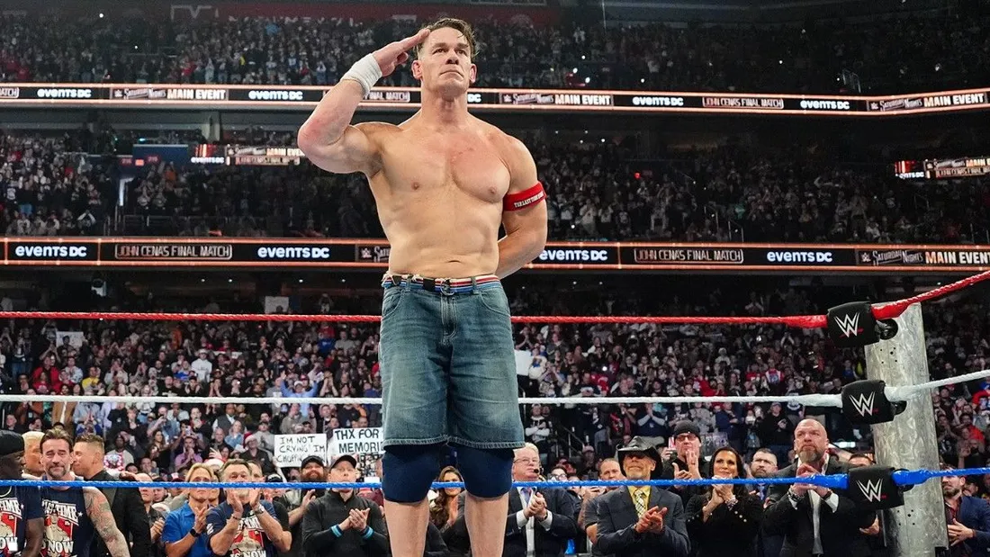 جون سينا يودّع حلبات المصارعة بخسارته الأخيرة أمام غونثر