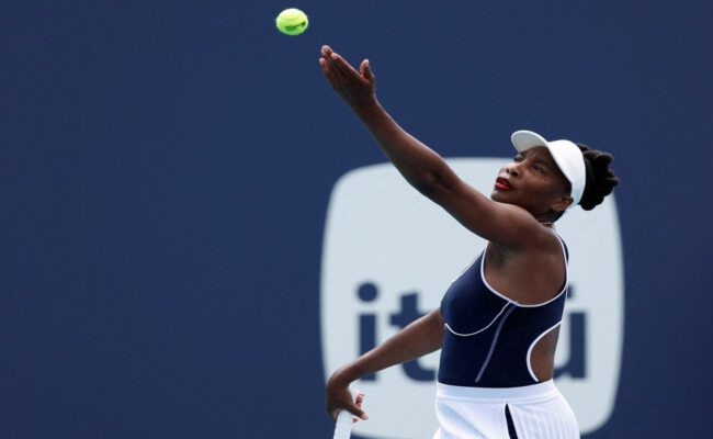 فينوس وليامز تعود إلى أستراليا المفتوحة عند 45 عامًا لتصبح أكبر مشاركة منذ 2015