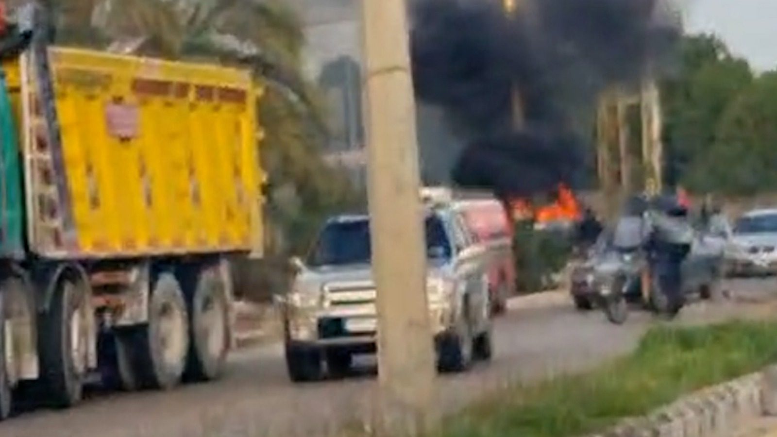 لبنان- استهداف سيارة على طريق الزهراني - مصيلح
