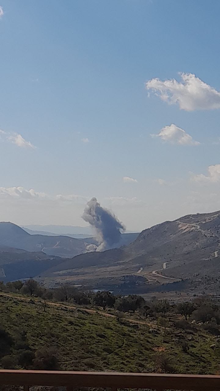 لبنان: غارات إسرائيلية على وادي برغز ومحيط قلعة ميس