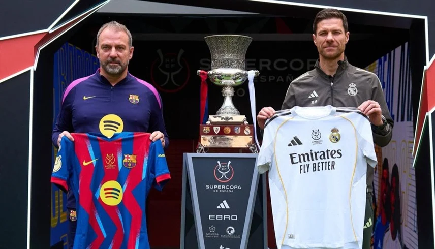 ريال مدريد وبرشلونة يلتقيان في نهائي السوبر الإسباني بجدة