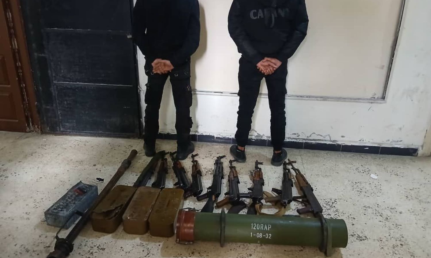 الأمن السوري يحبط محاولة تهريب أسلحة إلى لبنان