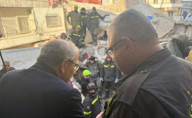 لبنان- سلام يتفقد جهود فرق الإغاثة في القبة ويؤكد دعم طرابلس لمواجهة الأبنية المتصدعة