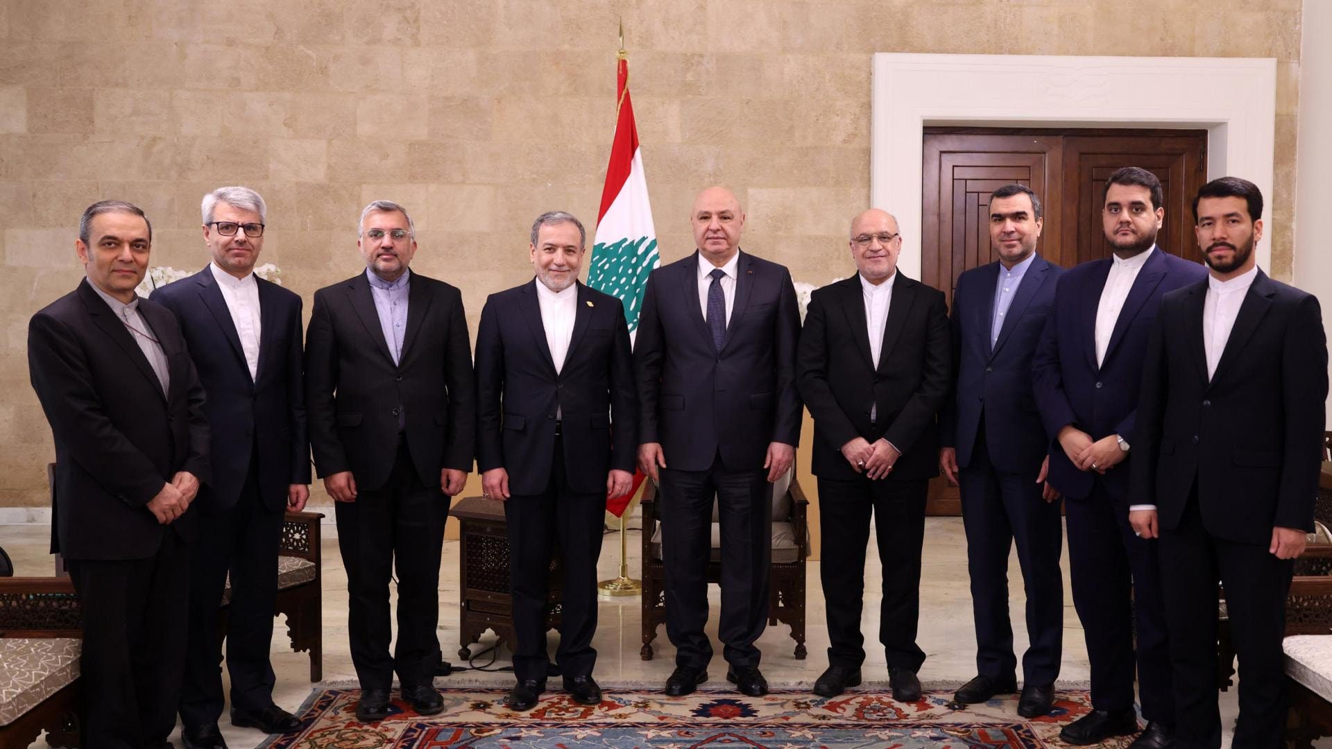 لبنان- عون يلتقي عراقجي: لعلاقات تضمن عدم التدخل في شؤون البلدين