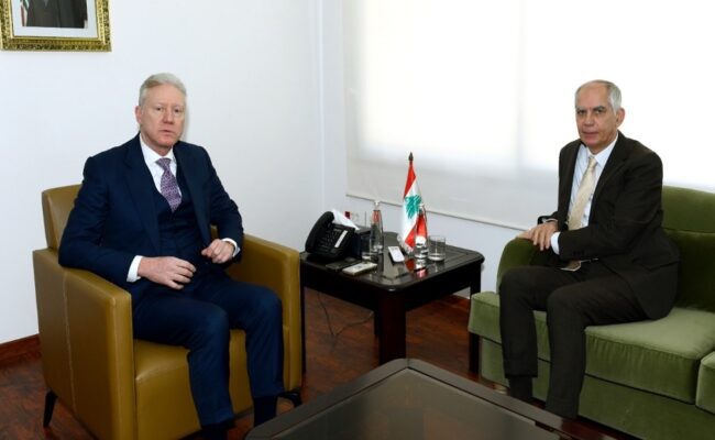 لبنان- تحضيرات مؤتمر دعم الجيش في لقاء رجي مع ماغرو