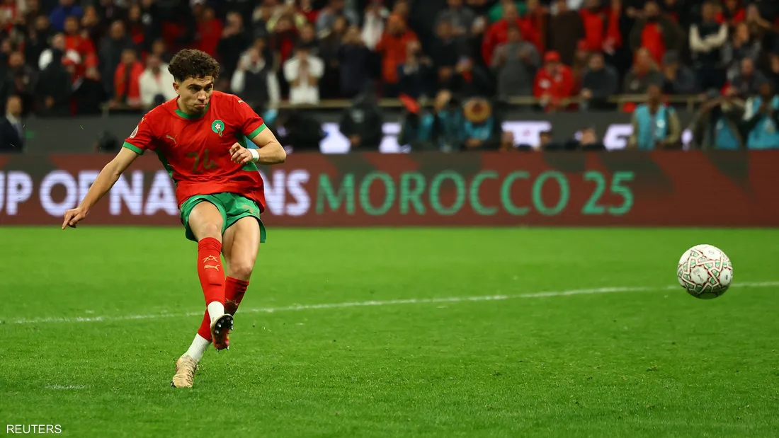ريال مدريد يضع نائل العيناوي على راداره بعد تألقه مع المغرب في كأس إفريقيا