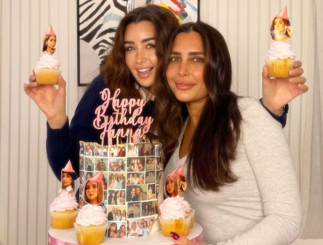 هنا الزاهد تحتفل بعيد ميلادها الـ31 بقالب حلوى مميّز وأجواء عائلية