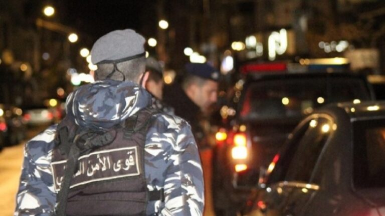 لبنان- قوى الأمن: أكثر من 4 آلاف مخالفة سرعة وتوقيف 341 شخصًا خلال أسبوع