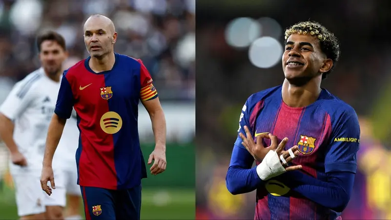 إنييستا يوجّه رسالة إلى لامين يامال: الموهبة وحدها لا تكفي… والتطور مفتاح قيادة برشلونة