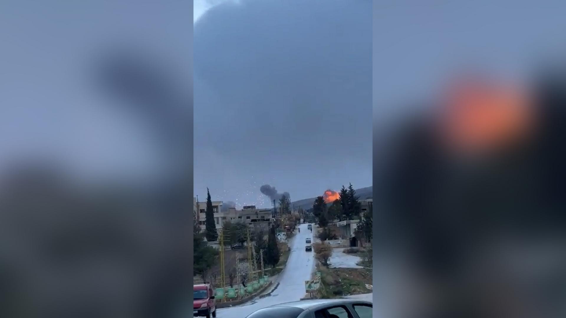 غارات إسرائيلية على البقاع