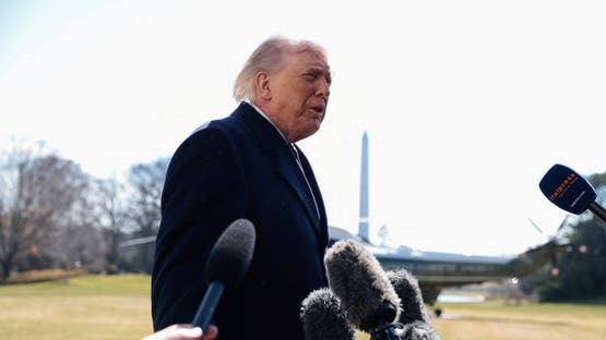 ترامب خلال لقاء الصحافيين 27 فبراير 2026 -رويترز