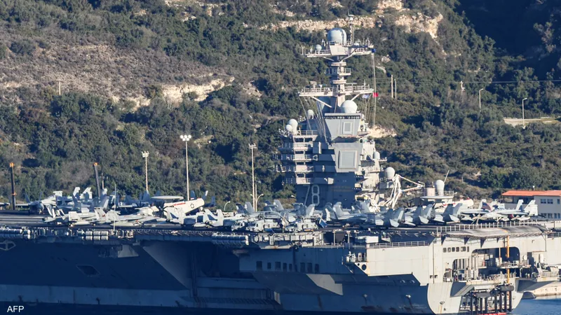 تنشر واشنطن أكثر من 12 قطعة بحرية في الشرق الأوسط