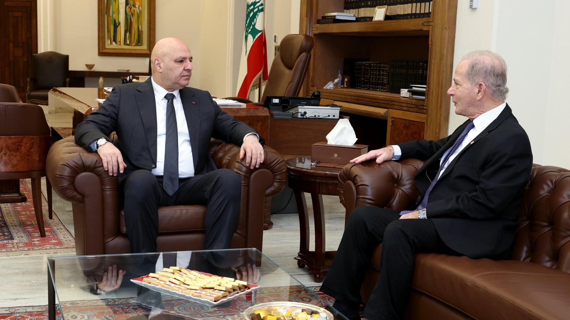 لبنان- لقاء جمع الرئيس عون والسفير الأميركي