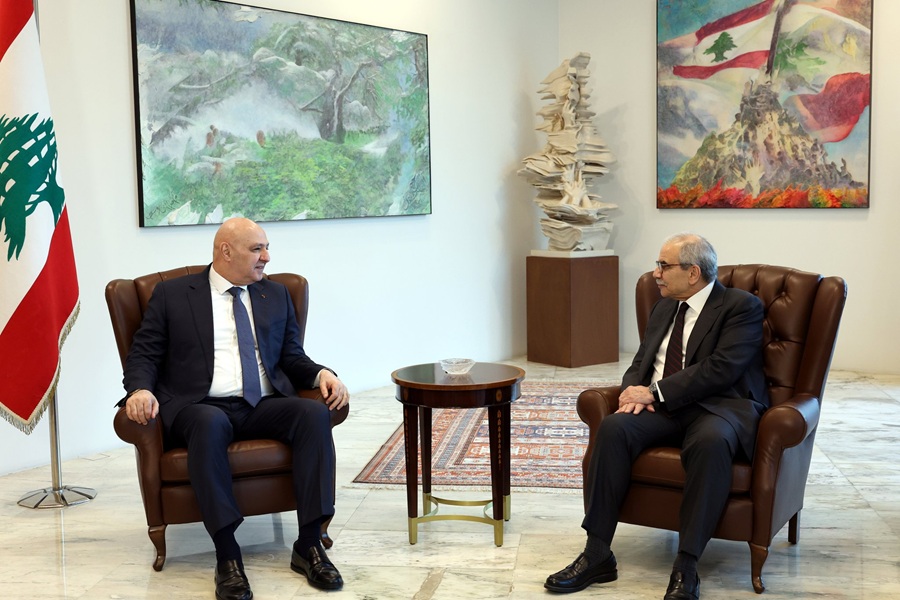 جوزاف عون ونواف سلام