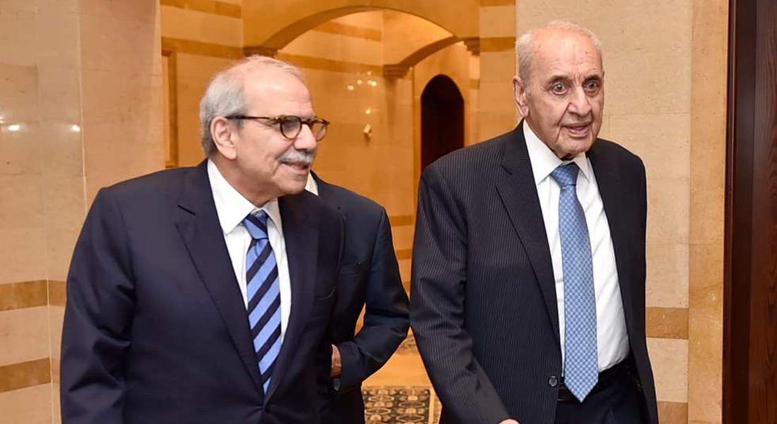 لبنان- لقاء جمع بري وسلام