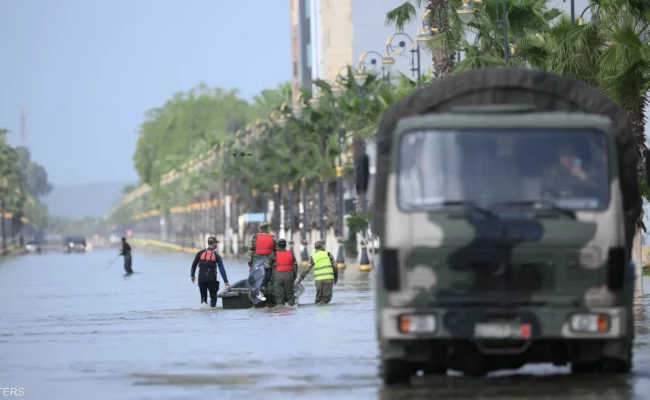 إجلاء أكثر من 100 ألف شخص في شمال غرب المغرب تحسباً للفيضانات بعد هطول أمطار استثنائية