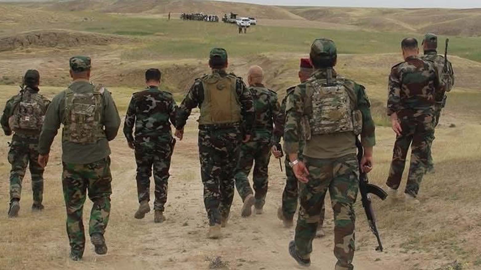 قتلى وجرحى بهجوم صاروخي على مقر للبشمركة شمال أربيل