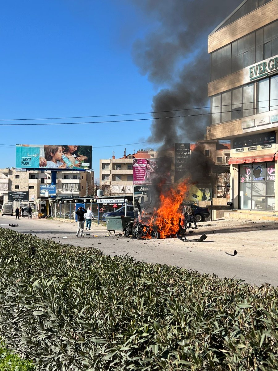 استهداف سيارة