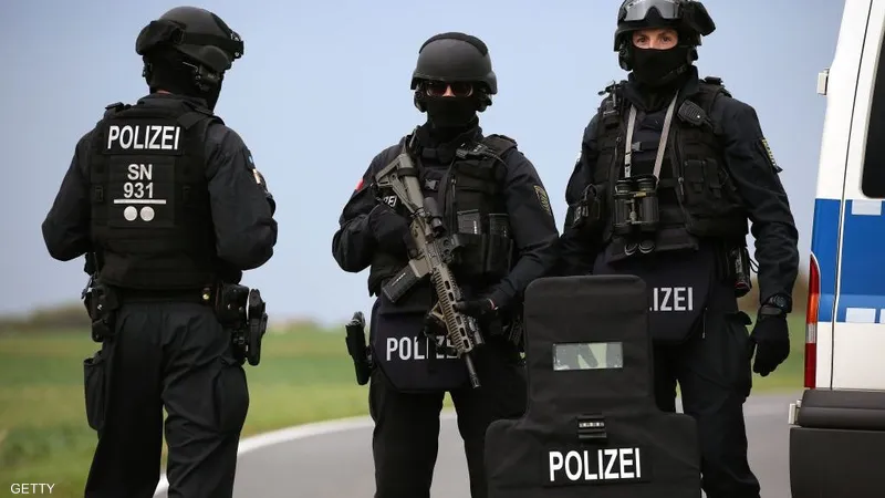 أرشيفية لعناصر تابعين للأمن الألماني