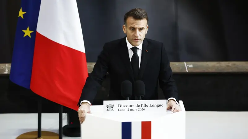 الرئيس الفرنسي إيمانويل ماكرون