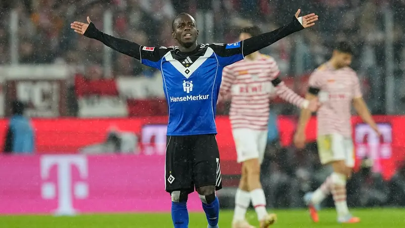 الفرنسي جان لوك دومبي لاعب هامبورغ