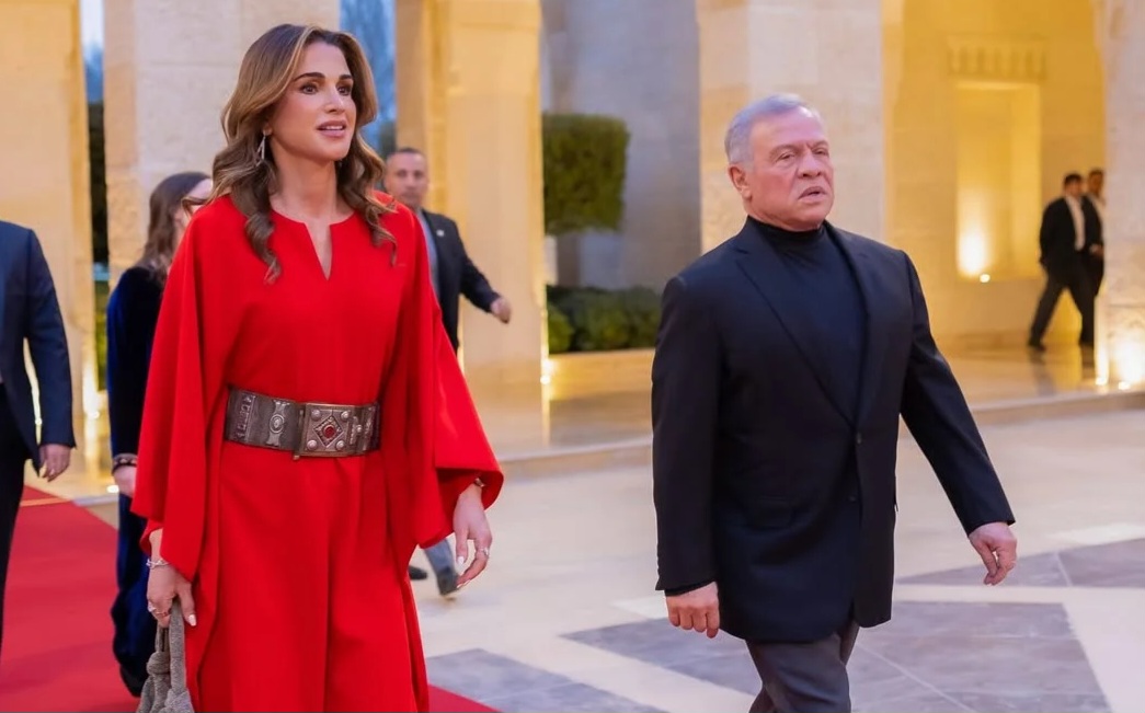 الملكة رانيا والملك عبدالله الثاني