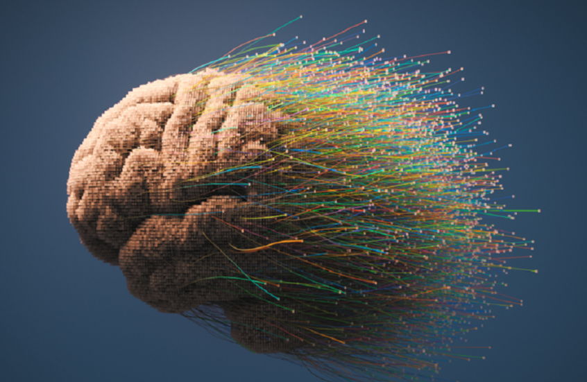 تعبيرية عن الدماغ