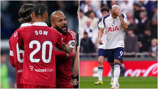 توتنهام يصارع بالدوري الإنجليزي وإشبيليا بإسبانيا