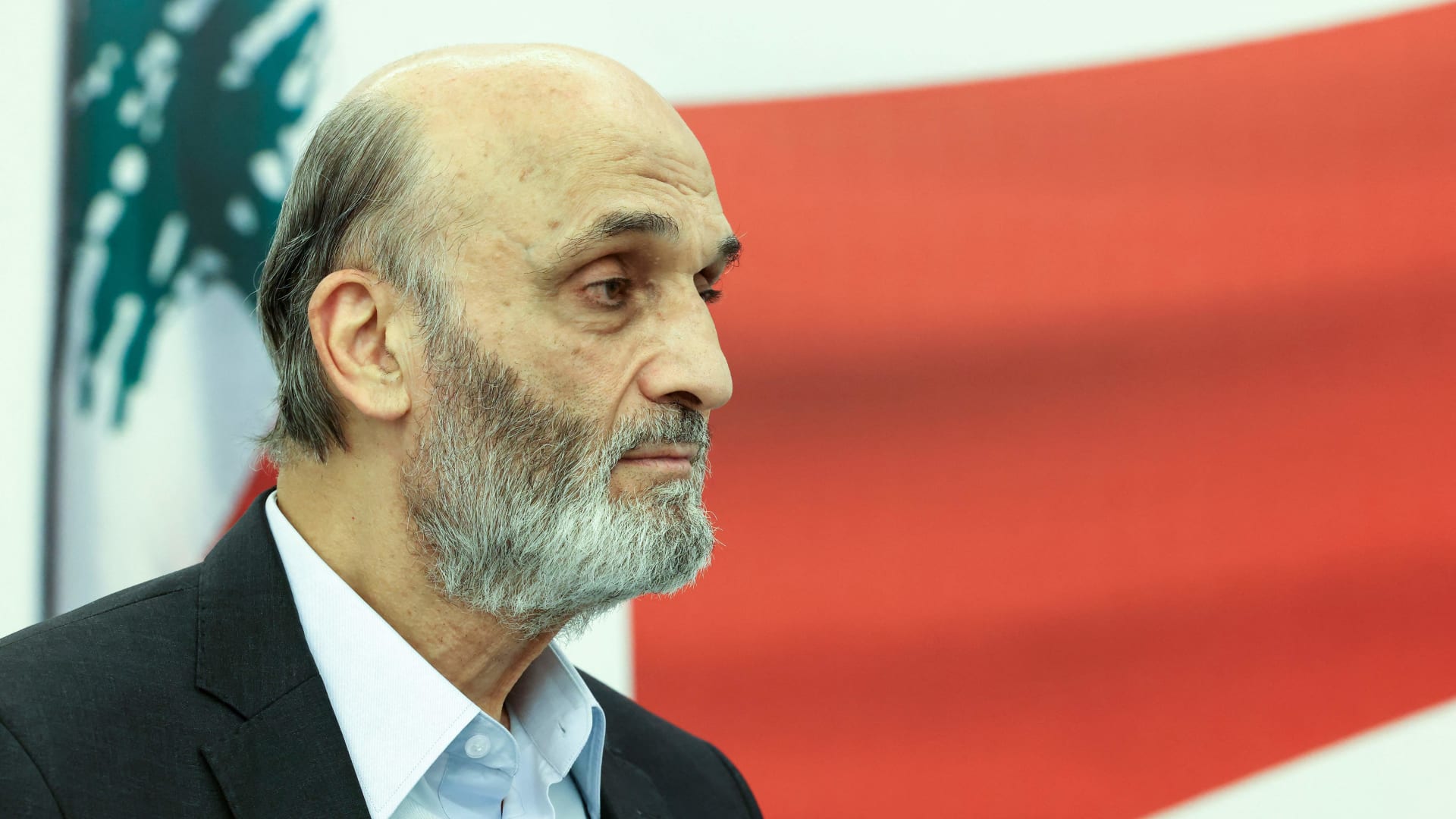 رئيس القوات اللبنانية سمير جعجع