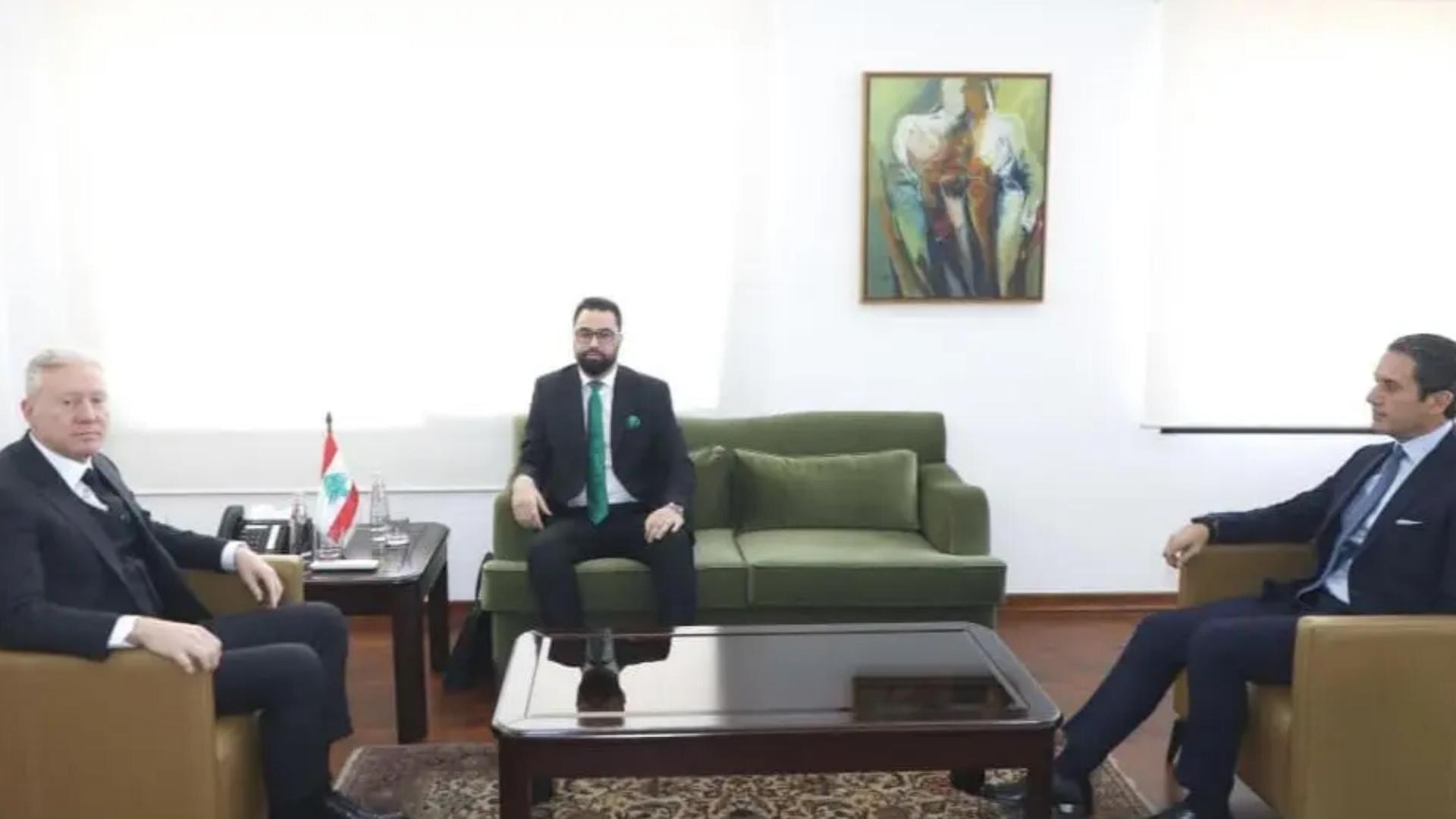 لبنان-رجّي يستقبل القائم بالأعمال السوري: بحث التطورات والملفات العالقة بين لبنان وسوريا